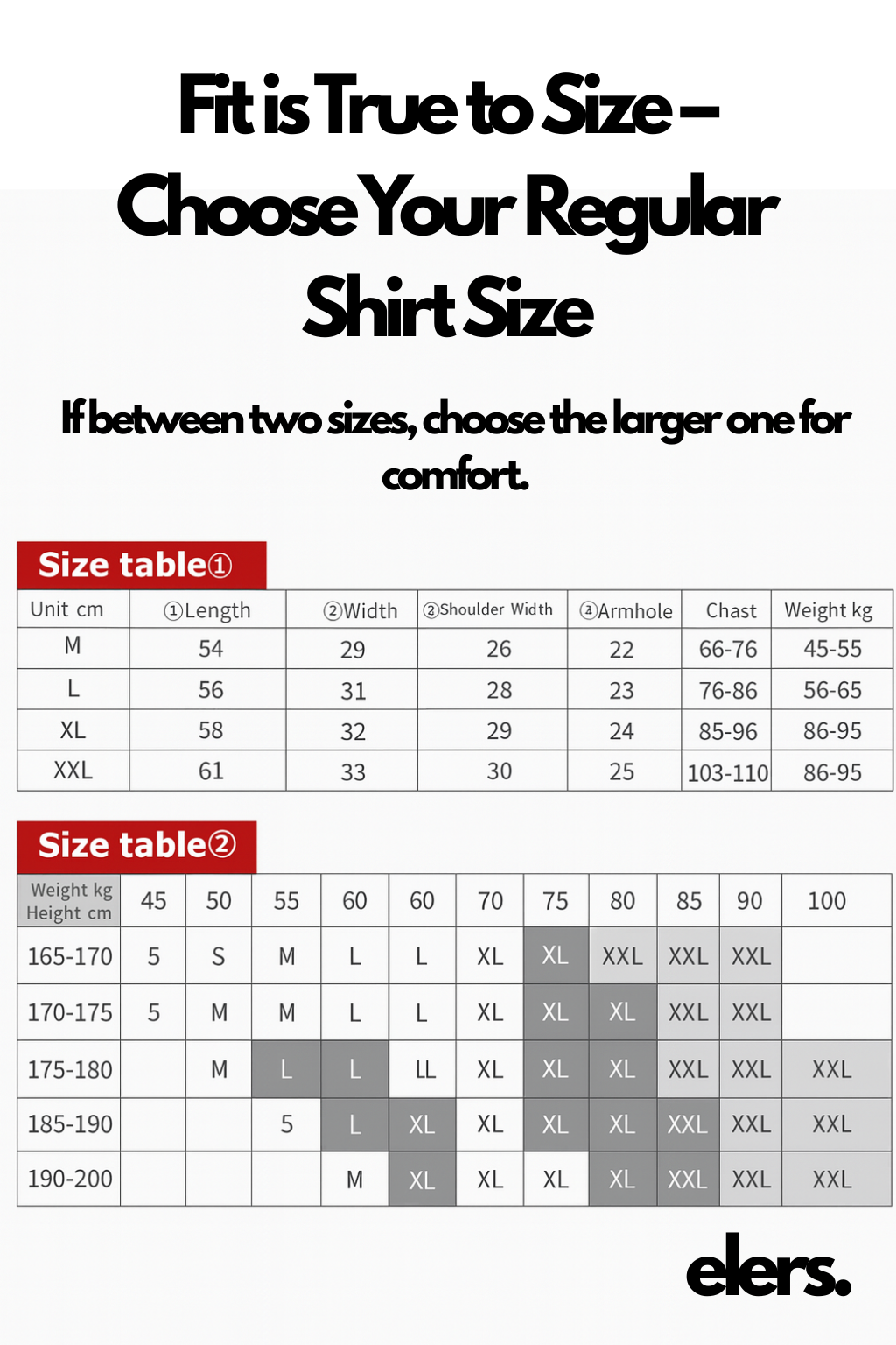 Size guide